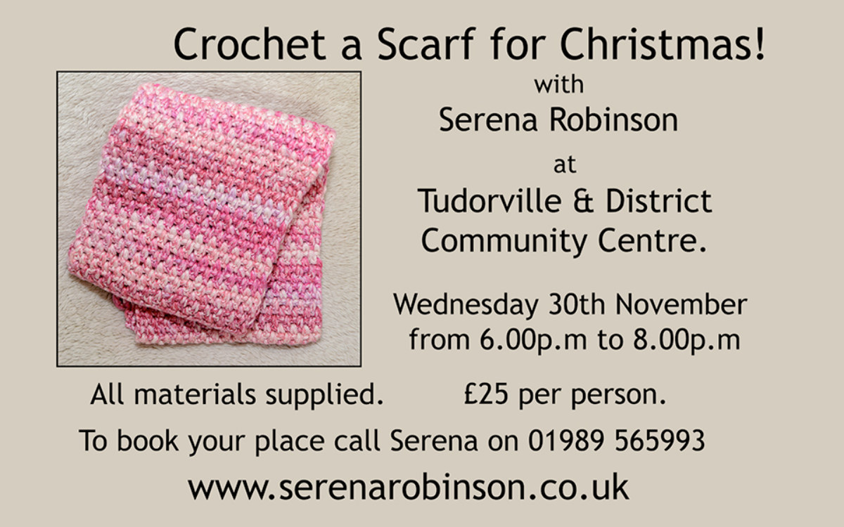 Crochet a Scarf for Christmas